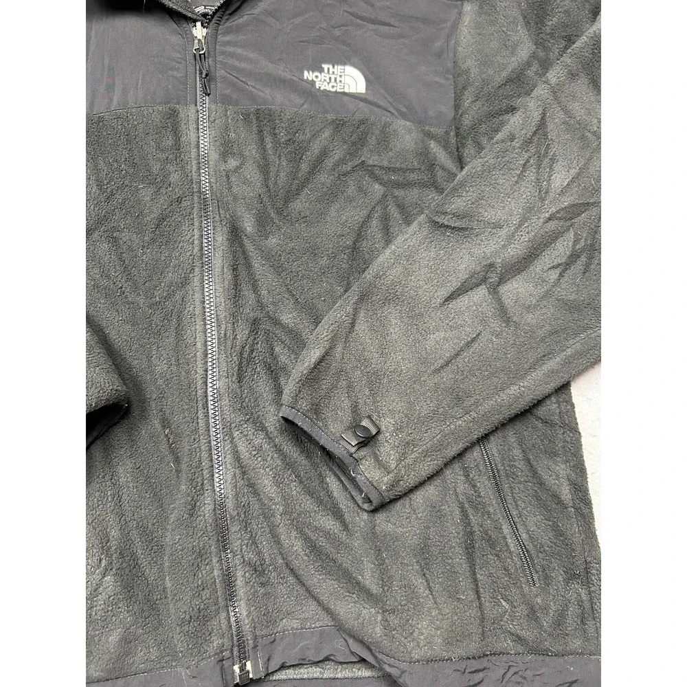 The North Face Denali Jacket Polyester Nylon Black Medium Mens